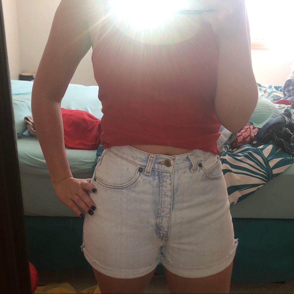 Levi’s native blue shorts